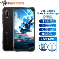 Blackview BV6100 смартфон, экран 6,88 дюйма, 3 ГБ ОЗУ 16 Гб ПЗУ, Android 9,0, Восьмиядерный, 5580 мАч