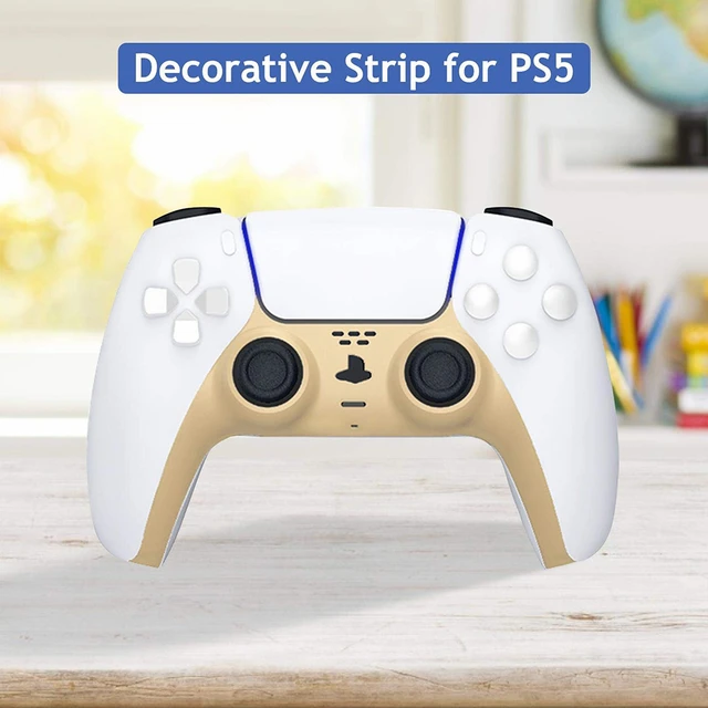 Plating Handle Decorative Strip For PS5 Gamepad Replaceable Game Controller  Cover Housing For PlayStation 5 With 2 Thumb Grips - AliExpress