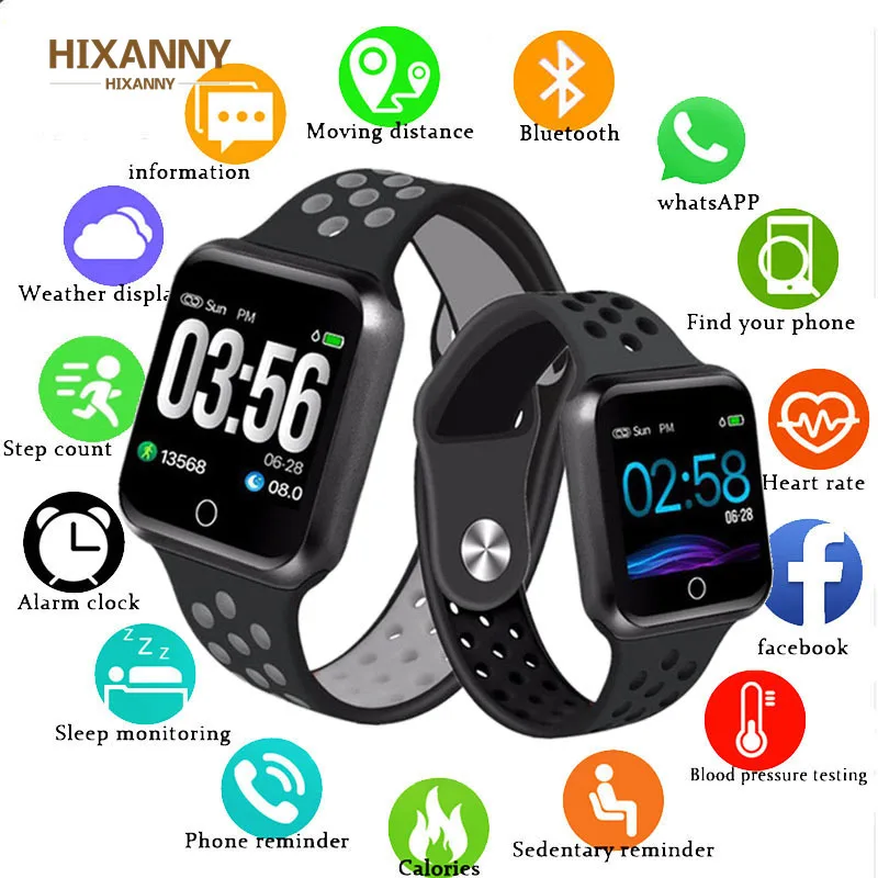 

Smart watches watch IP67 Waterproof 30 meters waterproof 15 days long standby Heart rate Blood pressure S226 Smartwatch PK M31