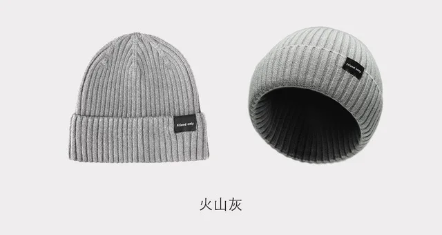 3 цвета Xiaomi MIjia Youpin FO модный Теплый Бархатный вязаный шарф и шапка теплый и уютный для пары - Цвет: grey hat