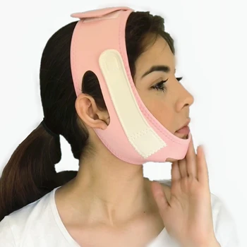 

2P Face Slim V-Line Lift Up Mask Cheek Chin Neck Slimming Thin Belt Strap Beauty Delicate Facial Thin Face Mask Slimming Bandage