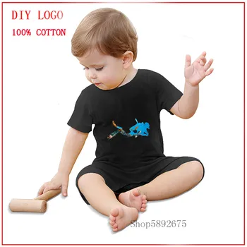 

Creative Design Sea World design Dive Scuba Diving 100% Pure Cotton Baby Romper Summer Short Sleeved One-Pieces baby romper