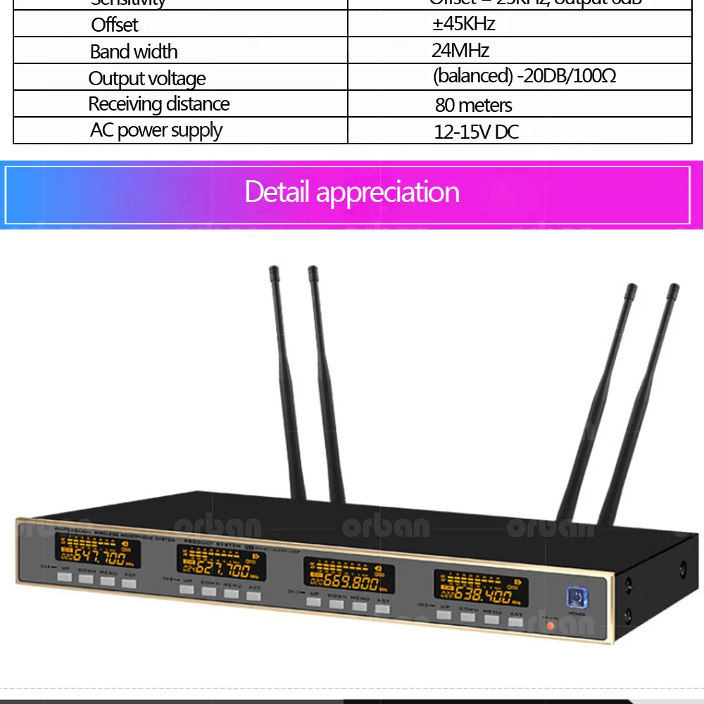 Профессиональный UHF беспроводной микрофон гарнитура ручной микрофон для наружного события сцены микрофон беспроводной