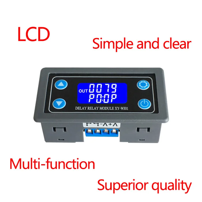 Timer Relay Delay Switch Module Time-delayed trigger Cycle timing circuit