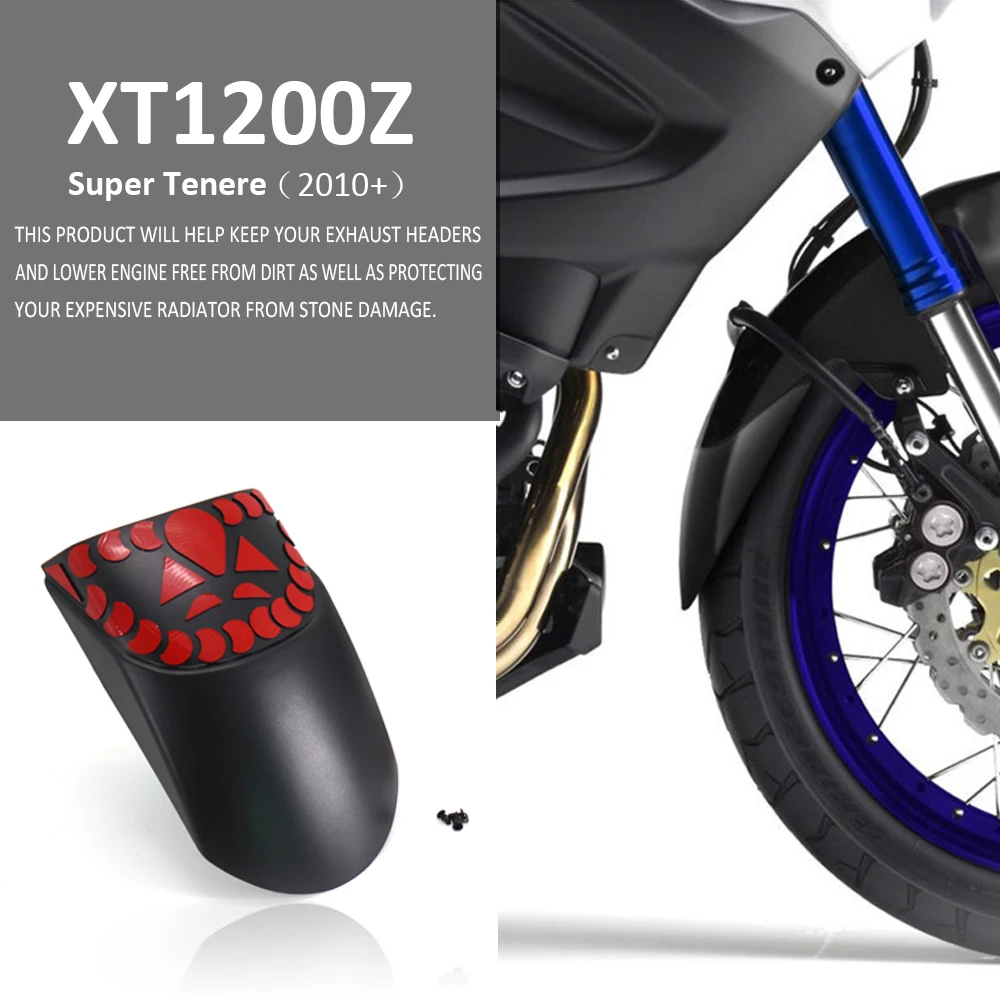 

2010 - Motorcycle Front Mudguard Fender Rear Extender Extension For Yamaha XTZ1200 XTZ 1200 XT1200Z XT 1200 Z Super Tenere