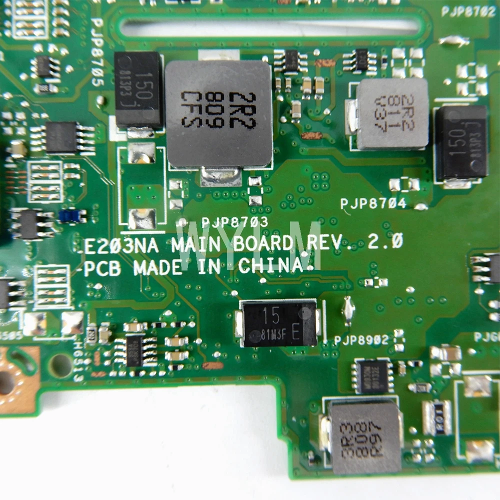 Материнская плата E203NA для ASUS E203NA N3350CPU 4 Гб ОЗУ 32 ГБ SSD материнская плата для ноутбука E203NA материнская плата E203NA материнская плата