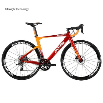 

Road bike RF380 bicycle 18-speed aluminum alloy frame breaking wind wheel set mechanical disc brake