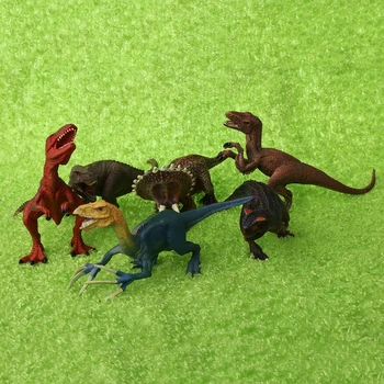 

6 Types Plastic Dinosaur Toys Action Figure Model Kid Children Toy Gifts
