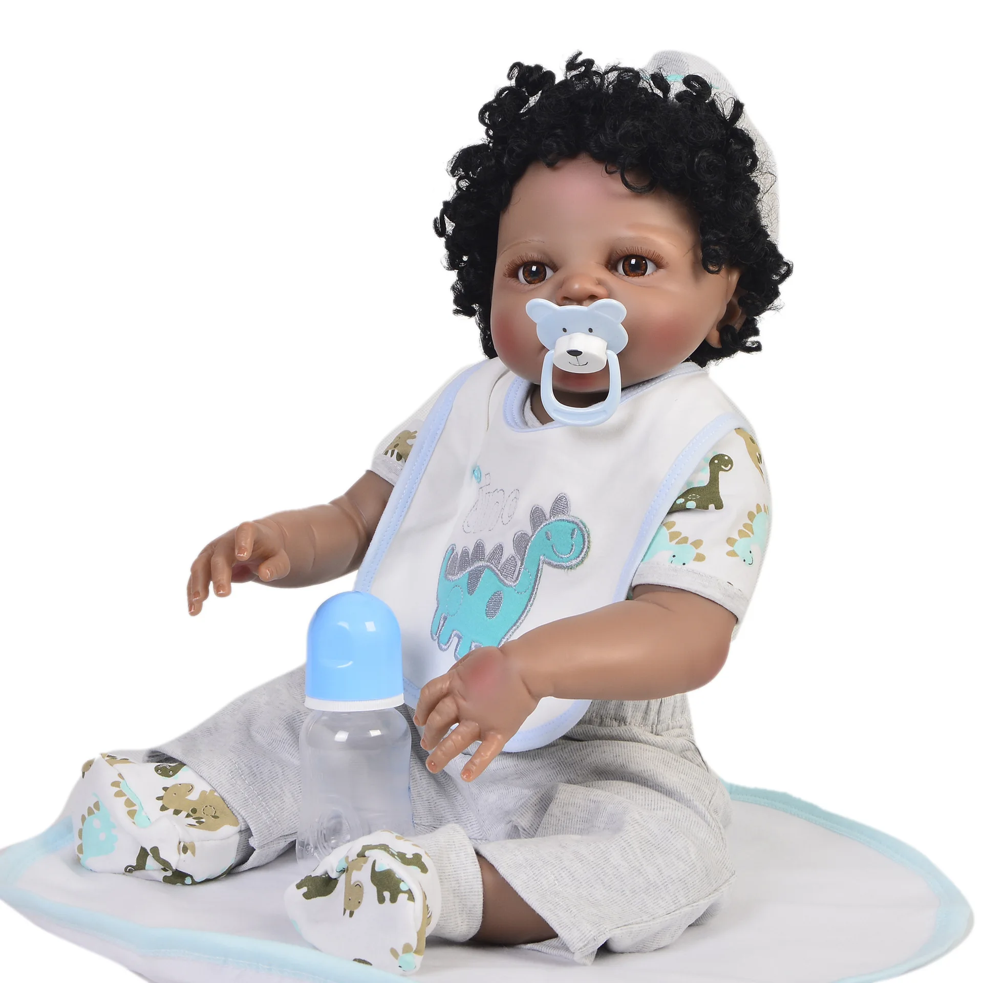 

Keiumi New Style 23-Inch Boy Full Rubber Model Infant Reborn Baby Doll
