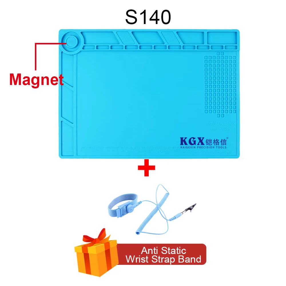 ESD Heat Insulation Working Mat Heat-resistant Soldering Station Phone Repair Insulation Pad Insulator Pad Maintenance Platform