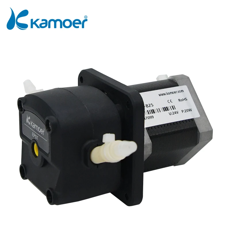 Kamoer эпст перистальтический насос 24V шаговый двигатель с высокой скоростью потока