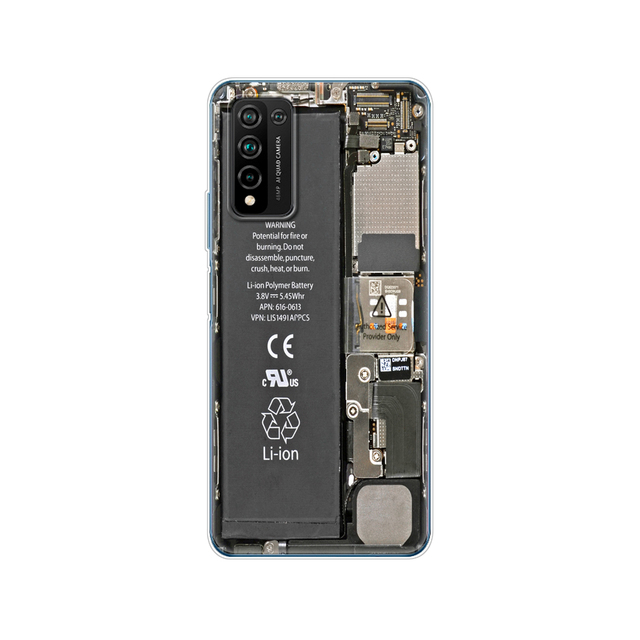 Honor 10X Lite Case Silicon TPU Soft Back Cover Phone Case For Huawei Honor 10X Lite Bumper 10XLite Funda Etui Bag Shell