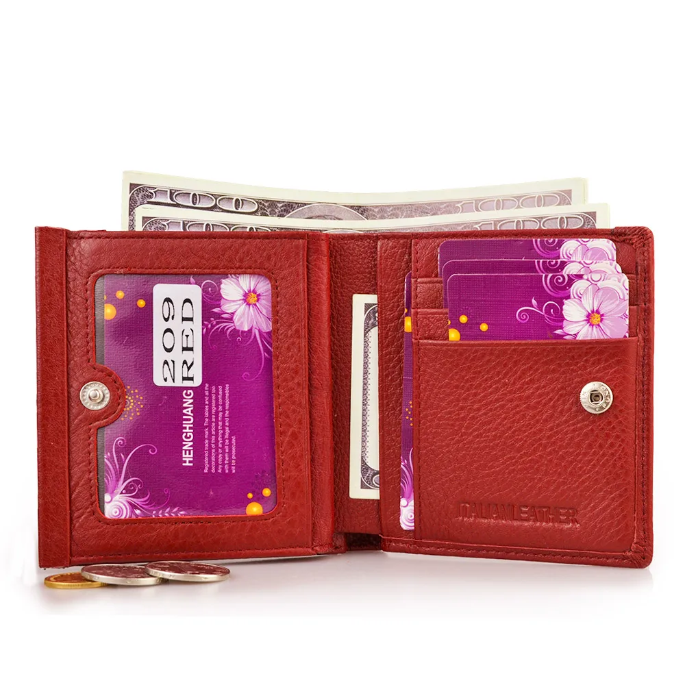 HH мини из натуральной кожи Для женщин кошелек Малый роскошная женская ID Card Holder