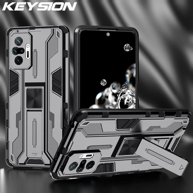 KEYSION Fashion Matte Case for Xiaomi 12T Pro 5G 11T Pro Transparent  Shockproof Ring Stand Phone Back Cover for Redmi K50 Ultra - AliExpress