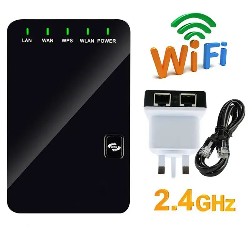 Ripetitore Wifi Wireless Extender Wifi Amplificatore Wi-Fi 300Mbps 802.11N Booster Ripetitore Wi Fi Reapeter Access Point