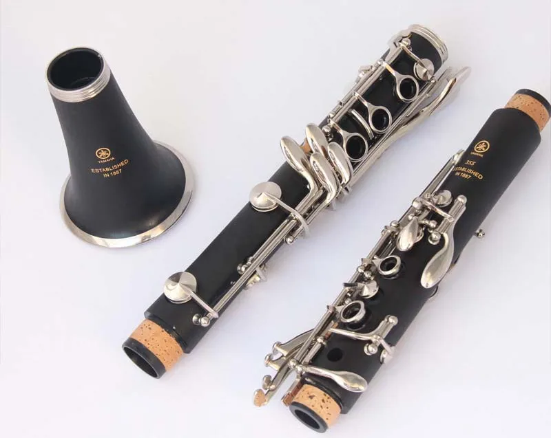 Made in Japan 355 Bb Clarinet 17 Keys B Flat Bakelite Tube Nickel Plated clarinet woodwind instrument