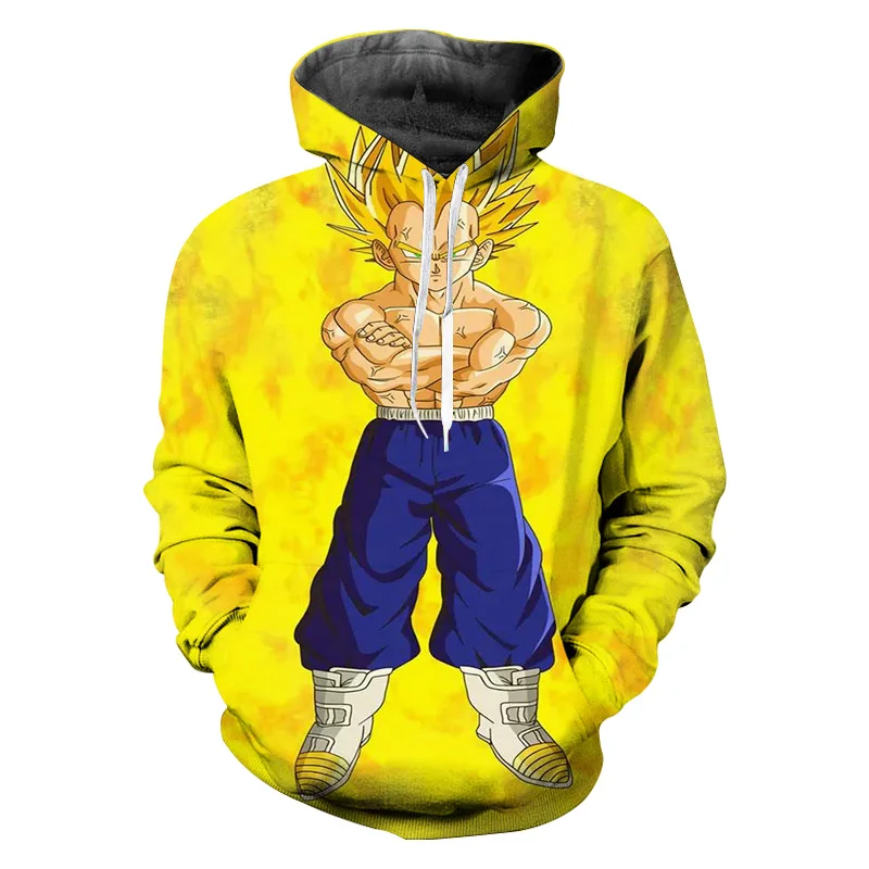 Драконий жемчуг Супер Saiyan Sweat Homme толстовка мужская Толстовка Sudaderas Para Hombre Аниме Толстовка Одежда