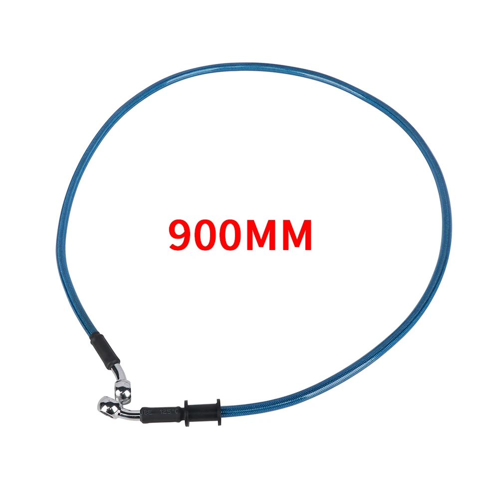900mm Мотоцикл 500 мм до 2000 мм Байк плетеная стальная Тормозная Линия сцепления Масляный шланг трубка для YAMAHA YZ YZF WR 125 250 426 уличные велосипеды - Цвет: 900mm