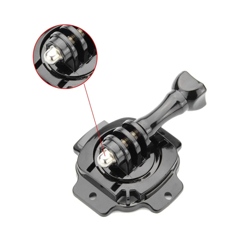 Крепление на шлем с поворотом 360 градусов крепление винтовым клеем|Штативные