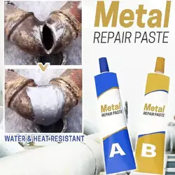 Metal Repair Paste Metal Cold Welding Industrial Glue DIY Home Repair Heat Resistance Permanent Quick-drying Soldering Glue
