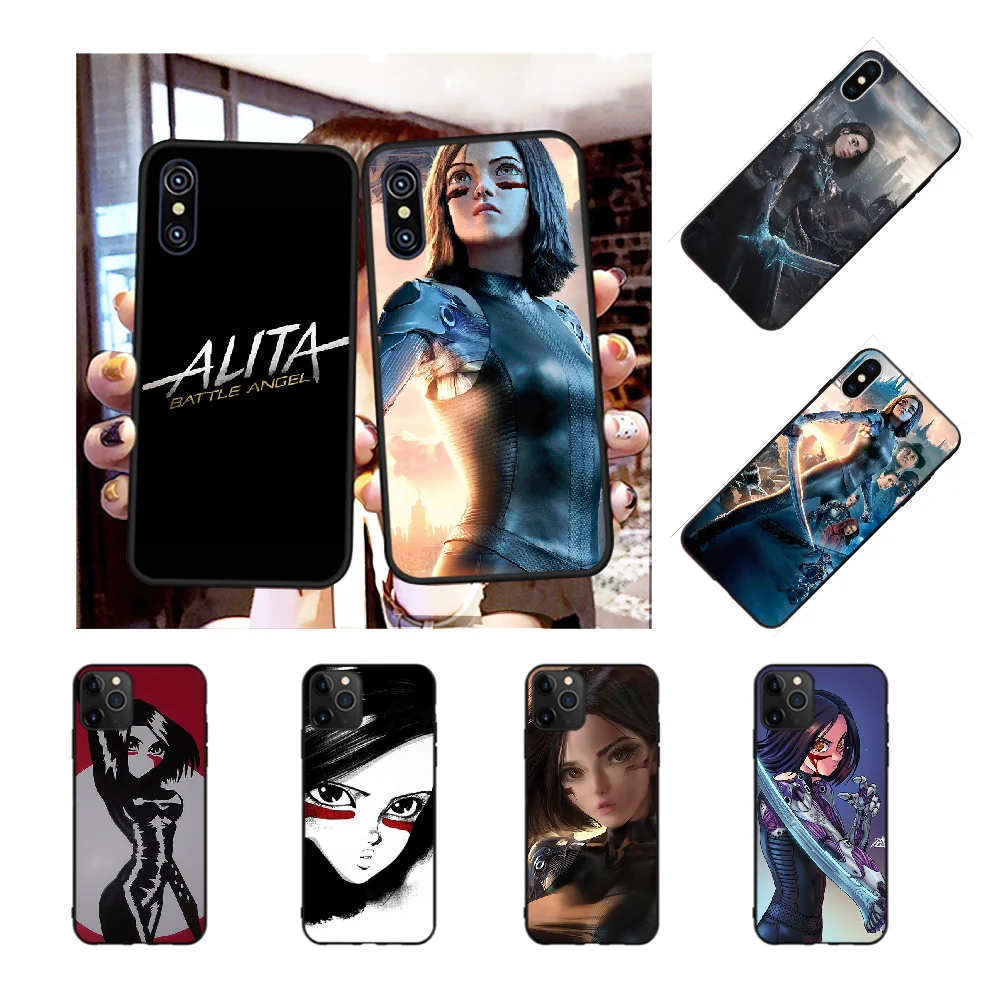 NBDRUICAI Alita чехол с изображением ангела для iPhone 11 pro XS MAX 8 7 6 6S Plus X 5S SE XR|Бамперы| |