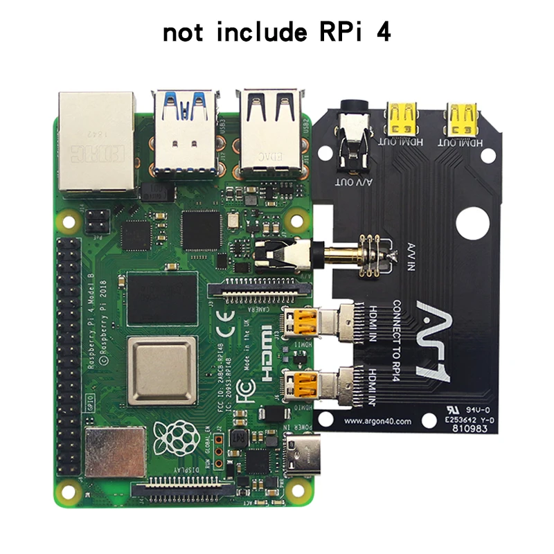 Case de Alumínio Capa com Caixa Alimentação + Ventilador Calor para Raspberry Modelo Removível Gpio Interruptor Refrigeração Dissipadores 4b pi 4 b - Imagem 4