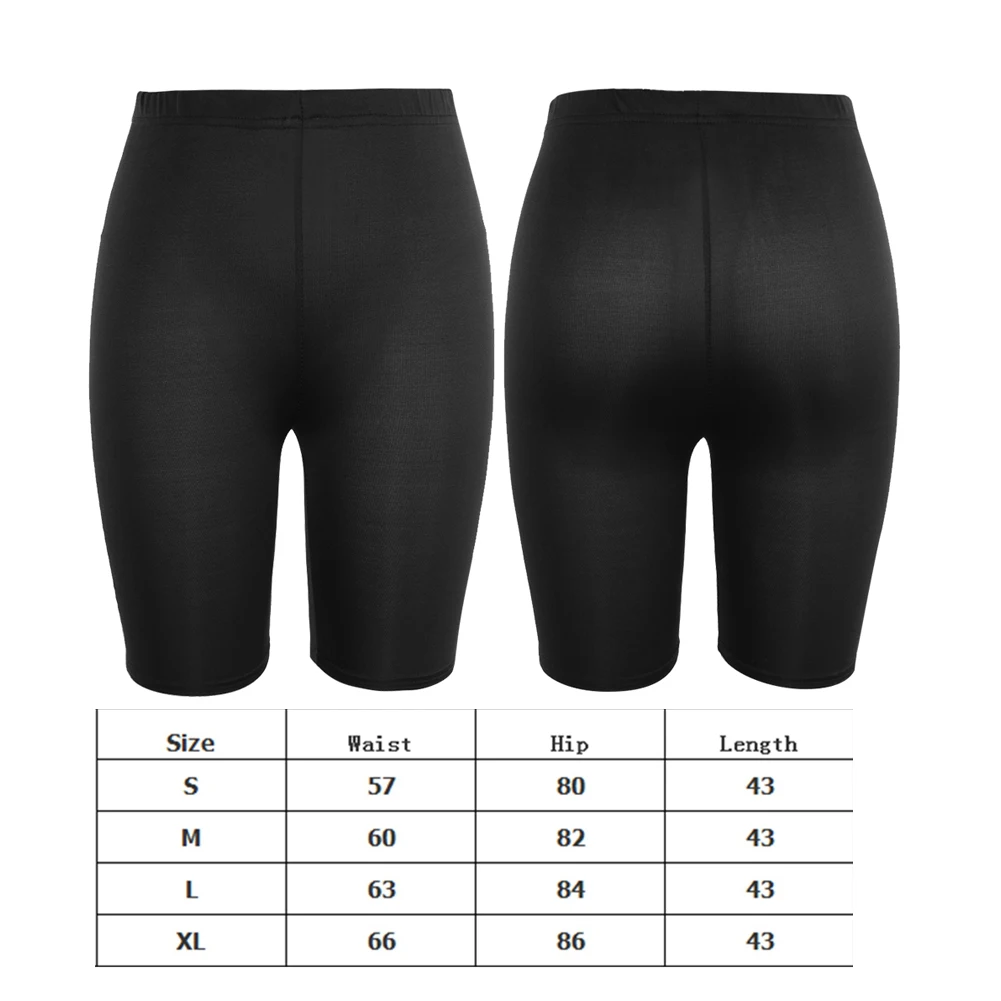 Puseky Women's Yoga Shorts Summer Fitness Sports Leggings Running Shorts Tight Slim Training Quick Dry Elastic Workout Short