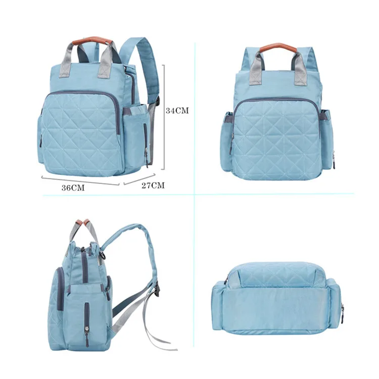 Модный детский рюкзак для мамы, пеленки, детские сумки, Женский нейлоновый водонепроницаемый рюкзак для мам, многофункциональная сумка для ухода за ребенком