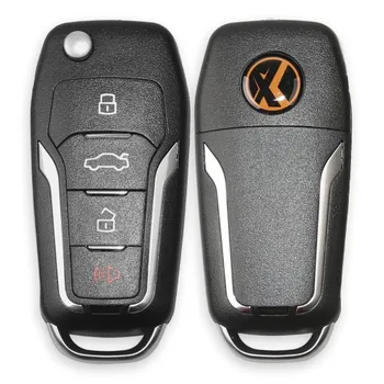 

5pcs/lot XHORSE XNFO01EN Universal Remote Key 4 Buttons Wireless For Ford (English Version)