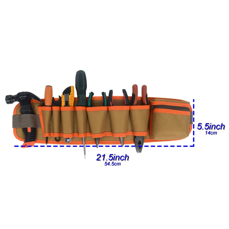 600D ткань Оксфорд Мульти Карманы электрик ремонт сумки для инструментов фартук поясные сумки сумка новое поступление