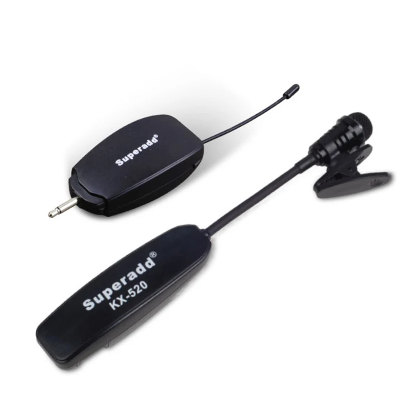 

2 In 1 UHF Wireless Lapel Collar clip-on + handheld Microphone for Teaching, Conference, Tour Guiding, Stage Performance, etc.