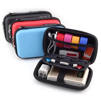 

2019 Mobile Kit Case High Capacity Storage Bag Digital Gadget Device USB Cable Data Line Travel Insert Portable Storage Case