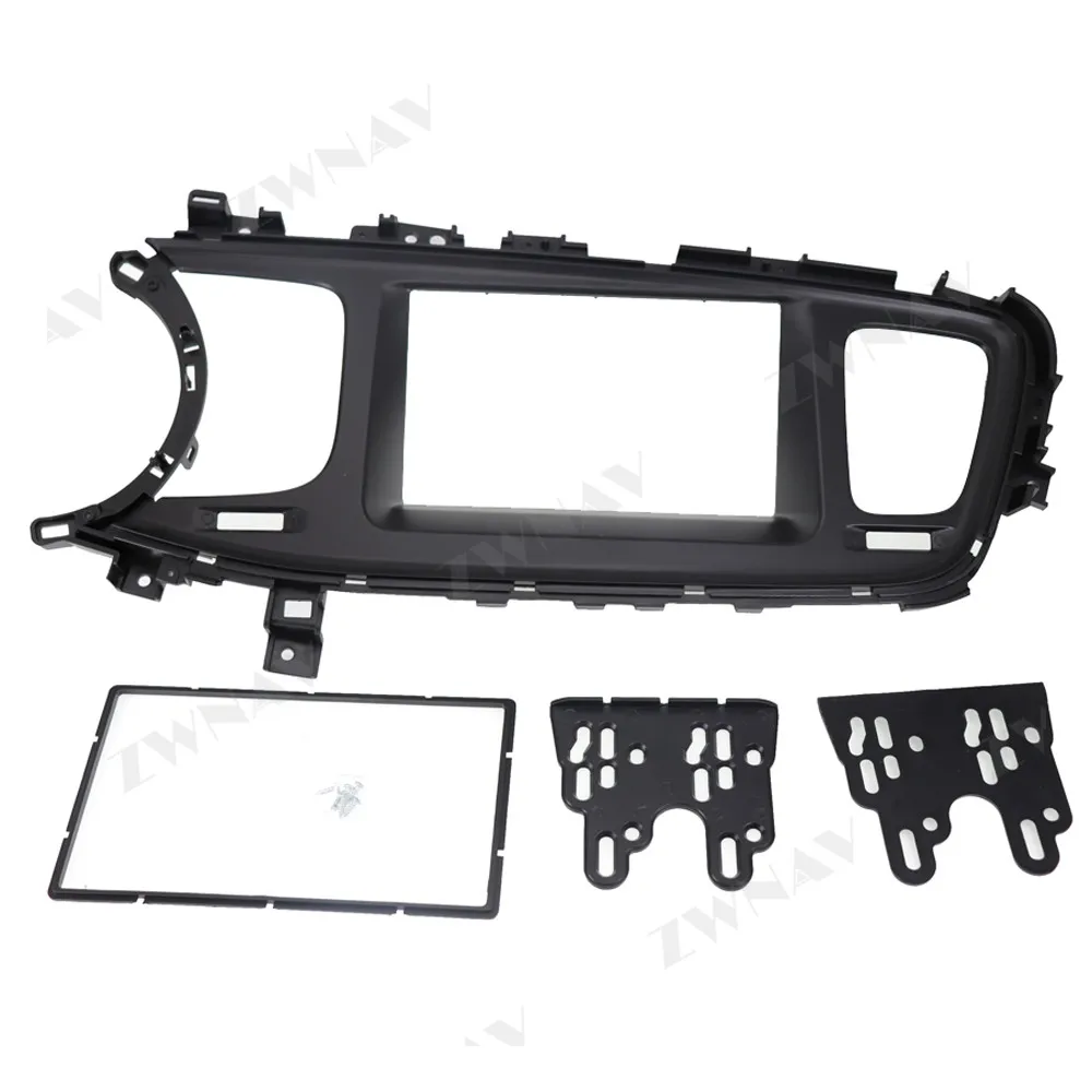 Радио Facia для KIA K5 2010-2013(LHD) 2DIN кронштейн dvd-плеер фасции автомобиля стерео радио установка тире