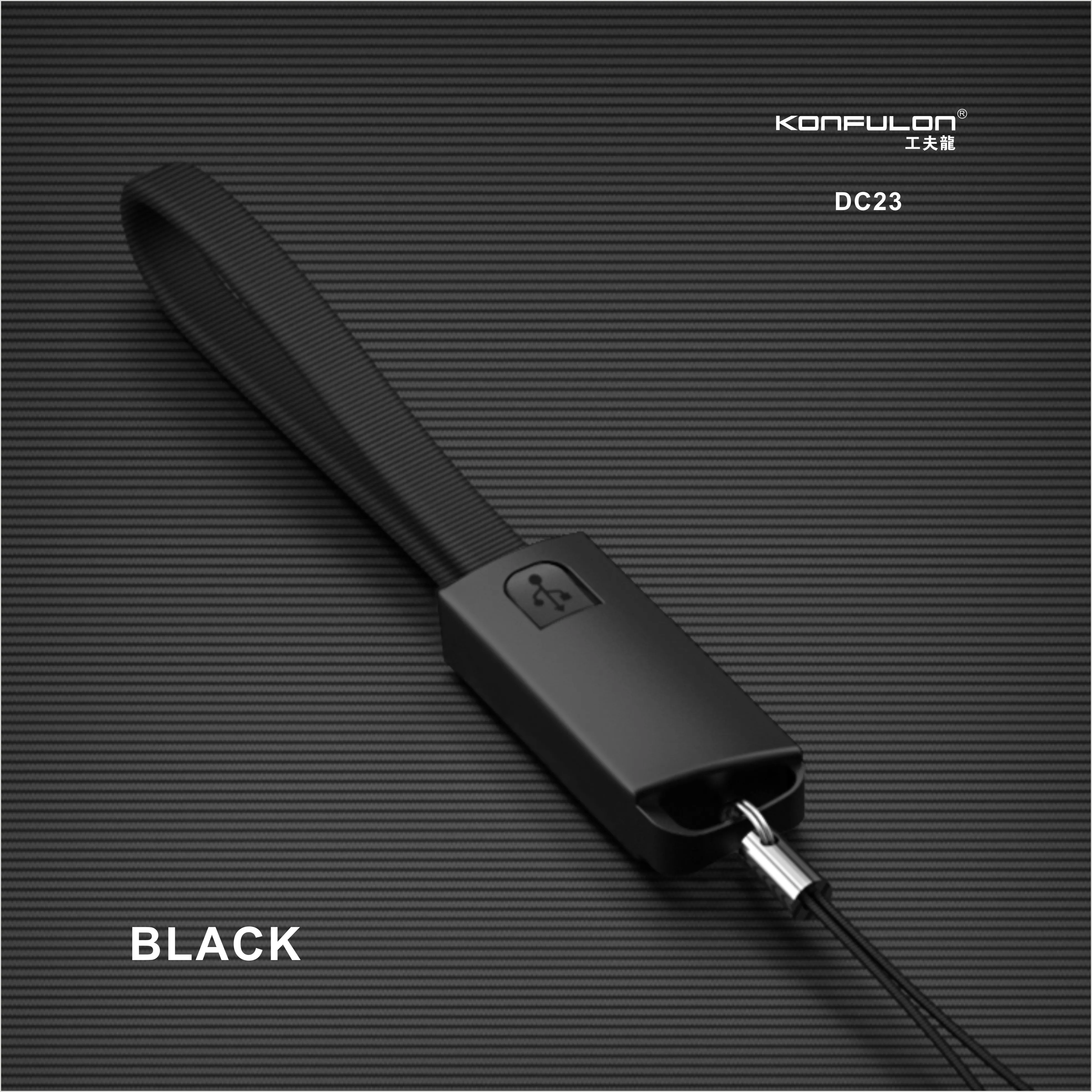 Брелок usb кабель для зарядки 2 в 1 usb type C кабель для передачи данных для Iphone Xiaomi huawei кабель передачи данных для быстрой зарядки DC22, 23