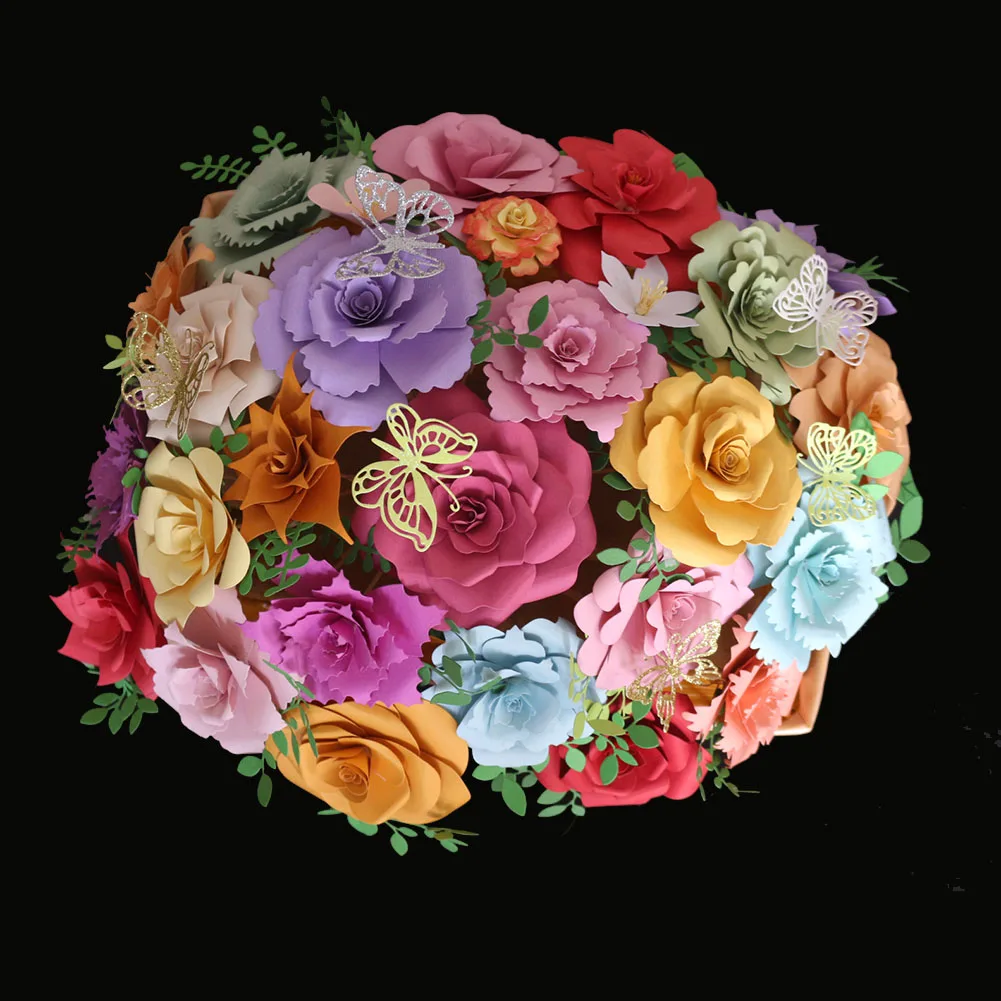 

3D Flowers Metal Cutting Dies For DIY Scrapbooking Decorative Embossing ForCard Making Decor Craftchristmas Cutting Dies New2019