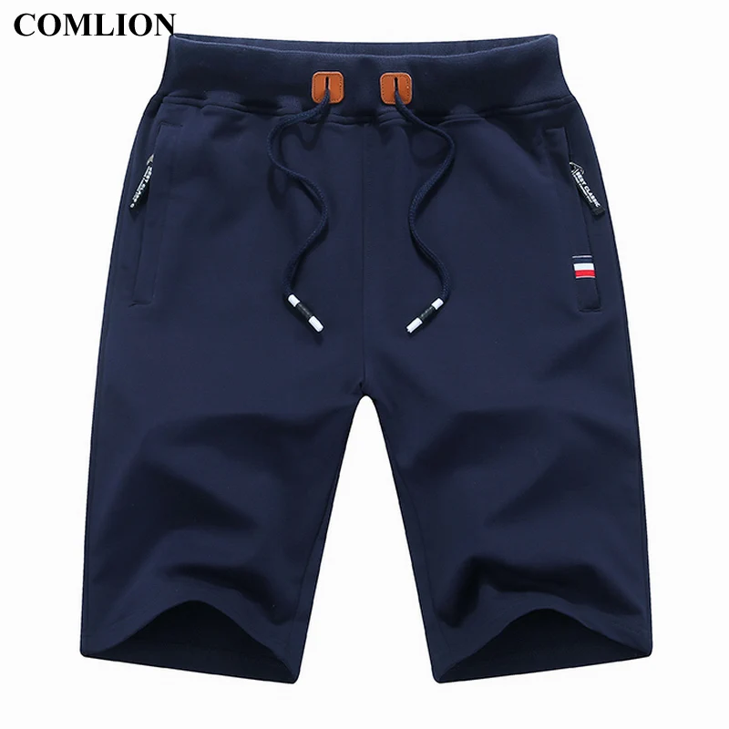 Men Shorts Homme Summer Male Cotton Plus-Size Casual Brand Stylish Can-Add-Logo 25