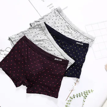 

Jian Lan fashion explosion boxed men's underwear recycled fiber breathable waist printing new men's underwear
