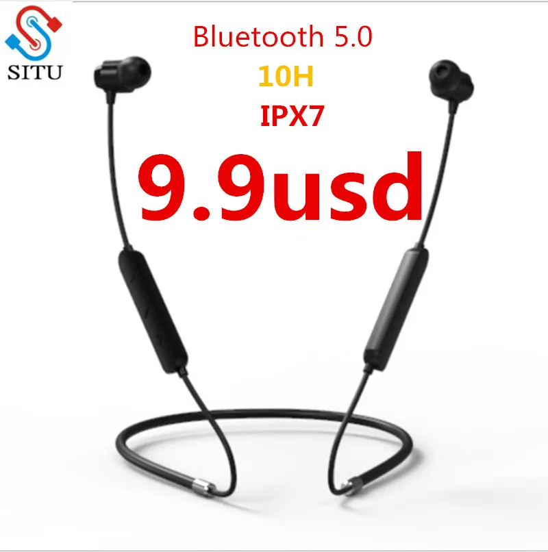 Беспроводные наушники S1 Спортивные Bluetooth 5 0 IPX5 Водонепроницаемая Беспроводная