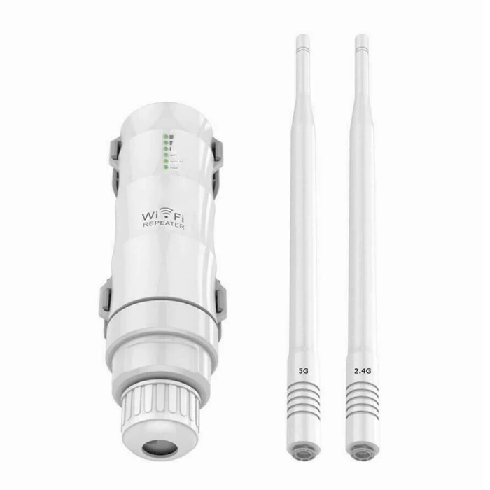 AC600 открытый Wifi повторитель двухдиапазонный 2,4G 5G водонепроницаемый беспроводной маршрутизатор 2 антенны DU55