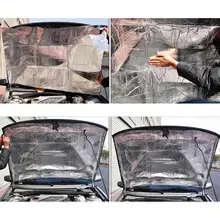 

50% Car Vehicle Hood Engine Thicken Aluminum Foil Sound Heat Insulation Mat Pad
