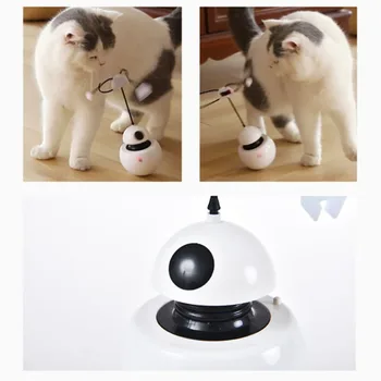 

High Quality 360°Rotating Cat Automatic Interactive Cat Toy 3 In 1 Robot Electric Rotating Ball Tumbler Electric Funny Cat Toy