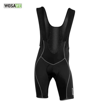 

WOSAWE Cycling Motorcycle Bib Shorts Underwear Downhill MTB Shorts Bike Road Shorts Breathable 3D Padded Riding Bicycle Shorts