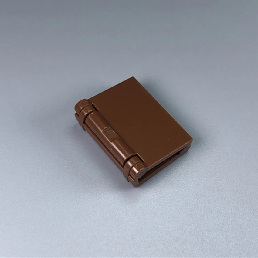 10Pcslot MOC Brown Book Diary Notebook Book Accessories Brick Figures Accessories Building Block Children DIY Scene Toy Gift (7)