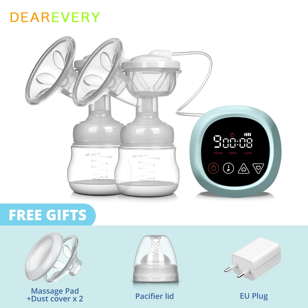 

Electric Breast Pump Easy Convenient Charged Easy Carry Outdoors Milk Bottle LCD Smart Touch Screen Baby AccessoriesCharged
