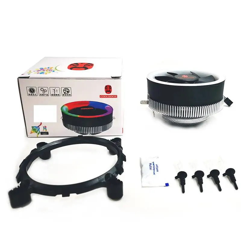 DR12 3 Упаковка RGB светодиодный 120 мм PC чехол Вентилятор охлаждения высокий воздушный поток Регулируемый Цвет светодиодный чехол вентилятор для PC чехол s cpu охладитель радиатора
