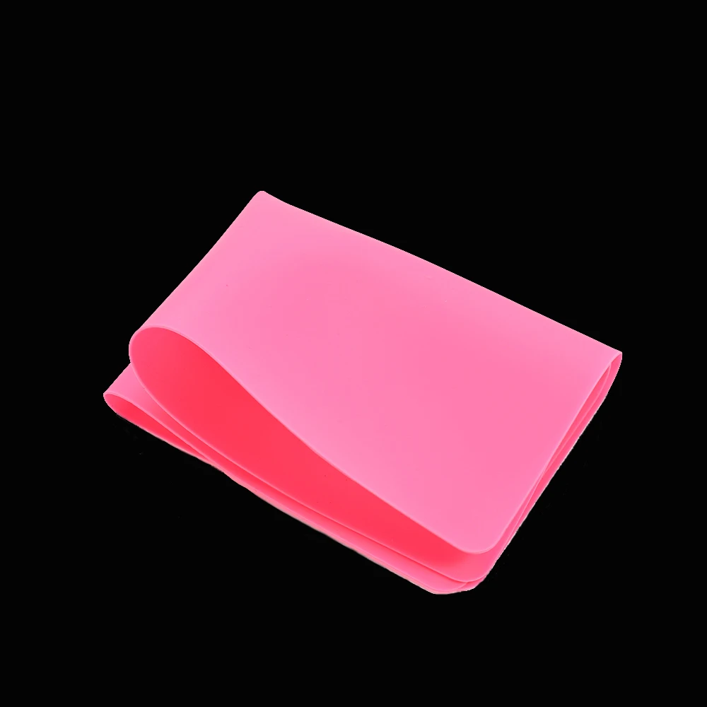 1PCS Safe Silicone Workbenches Epoxy Resin Molds Waterproof Placemat Table Mat For Jewelry Making Supplies Blue&Pink Color