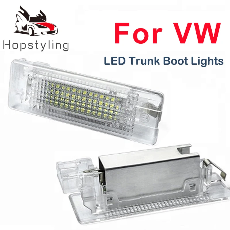 

Car Led Trunk Luggage Compartment Lights Footwell Trunk light For VW Sharan Golf Jetta Passat Caddy Beetle T5 Scirocco