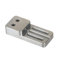 Peças personalizadas do bloco de alumínio fazendo à máquina do cnc