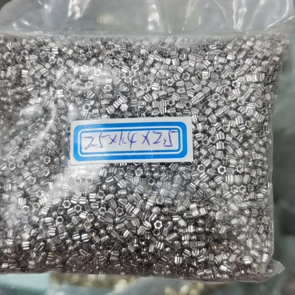 안경 수리 나사 너트, 도토리 너트, 500 개, 1.2mm, 1.4mm 너트