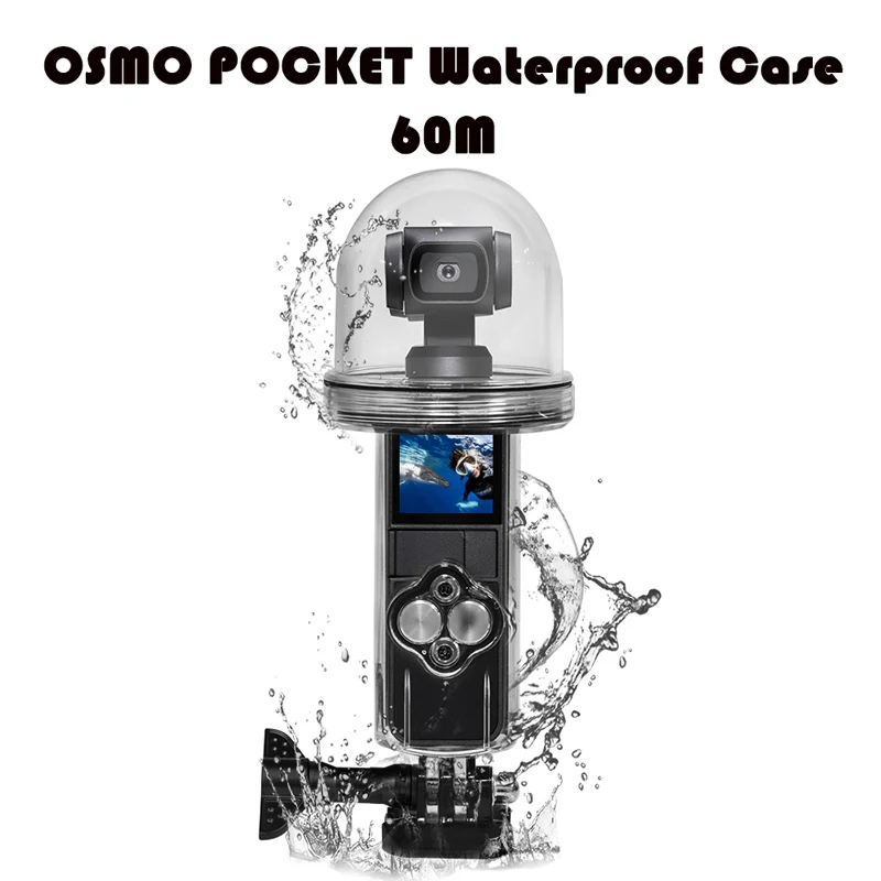 DJI OSMO Карманный 60 м водонепроницаемый чехол для дайвинга защитная оболочка крышка водонепроницаемость погружение чехол для OSMO карманные аксессуары